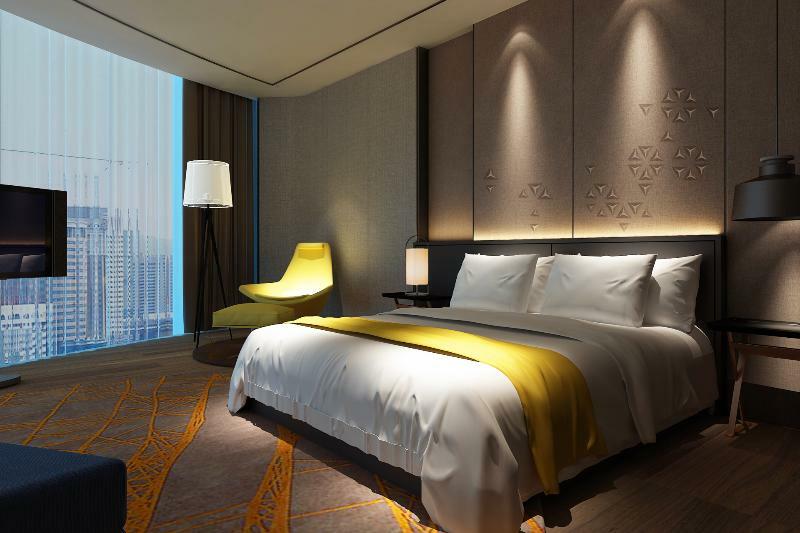 Grand Skylight International Hotel Haoyue Shenzhen Baoan Int'L Exhibition Center Exteriér fotografie